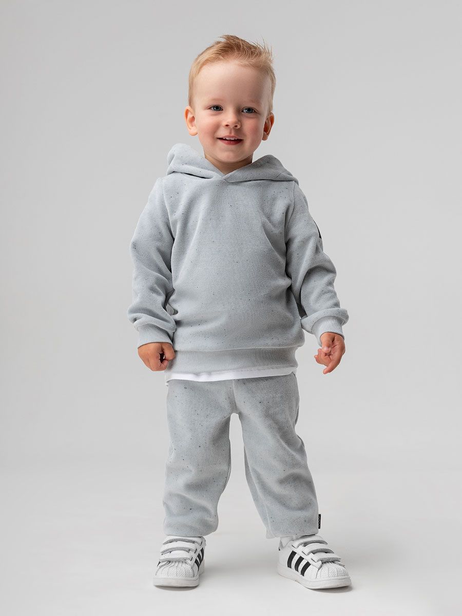 Костюм с капюшоном велюровый - фото 1