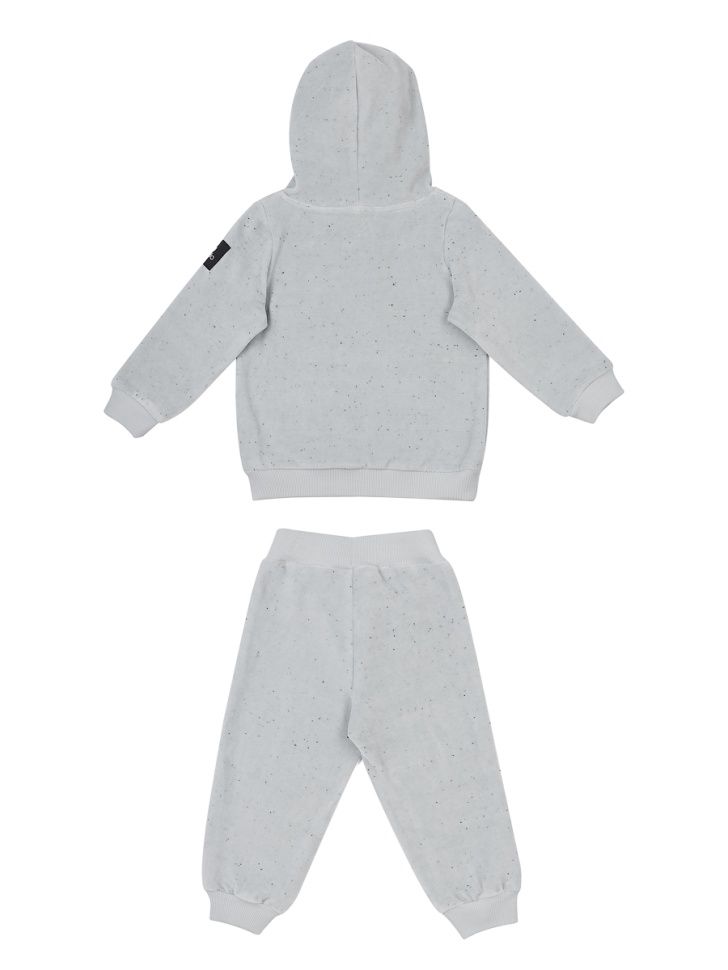 Костюм с капюшоном велюровый - фото 7