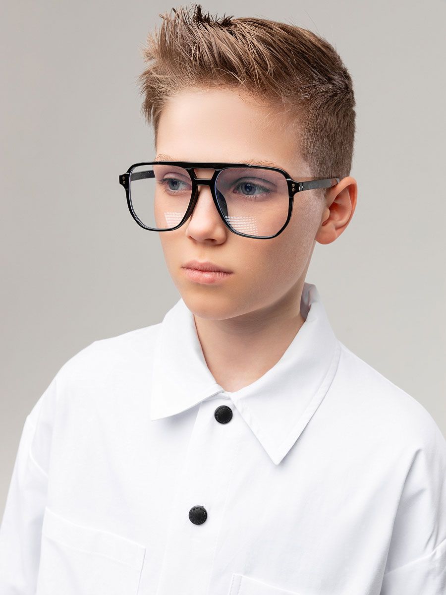 Рубашка с накладными карманами - фото 5