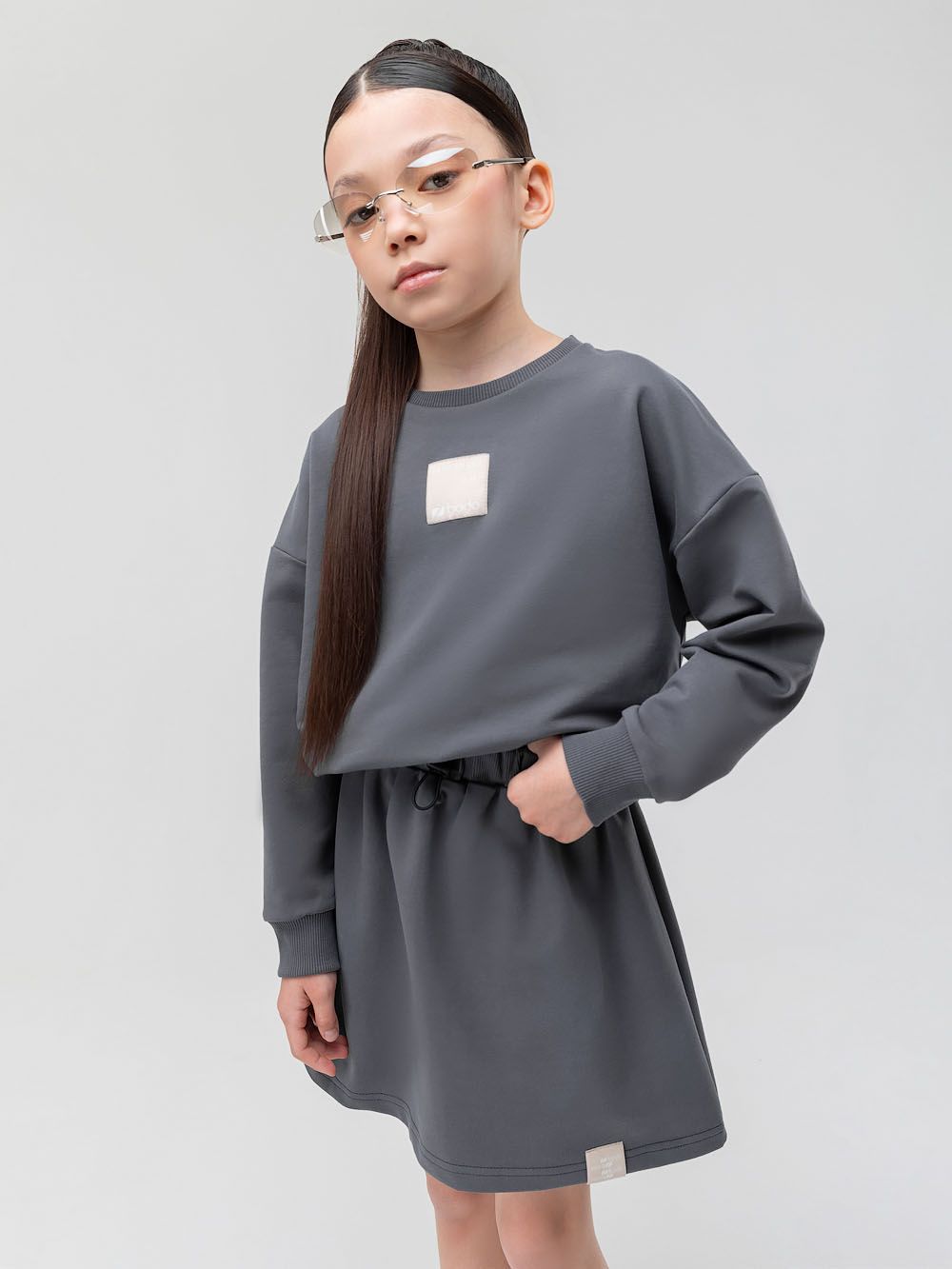 Костюм с юбкой - фото 3