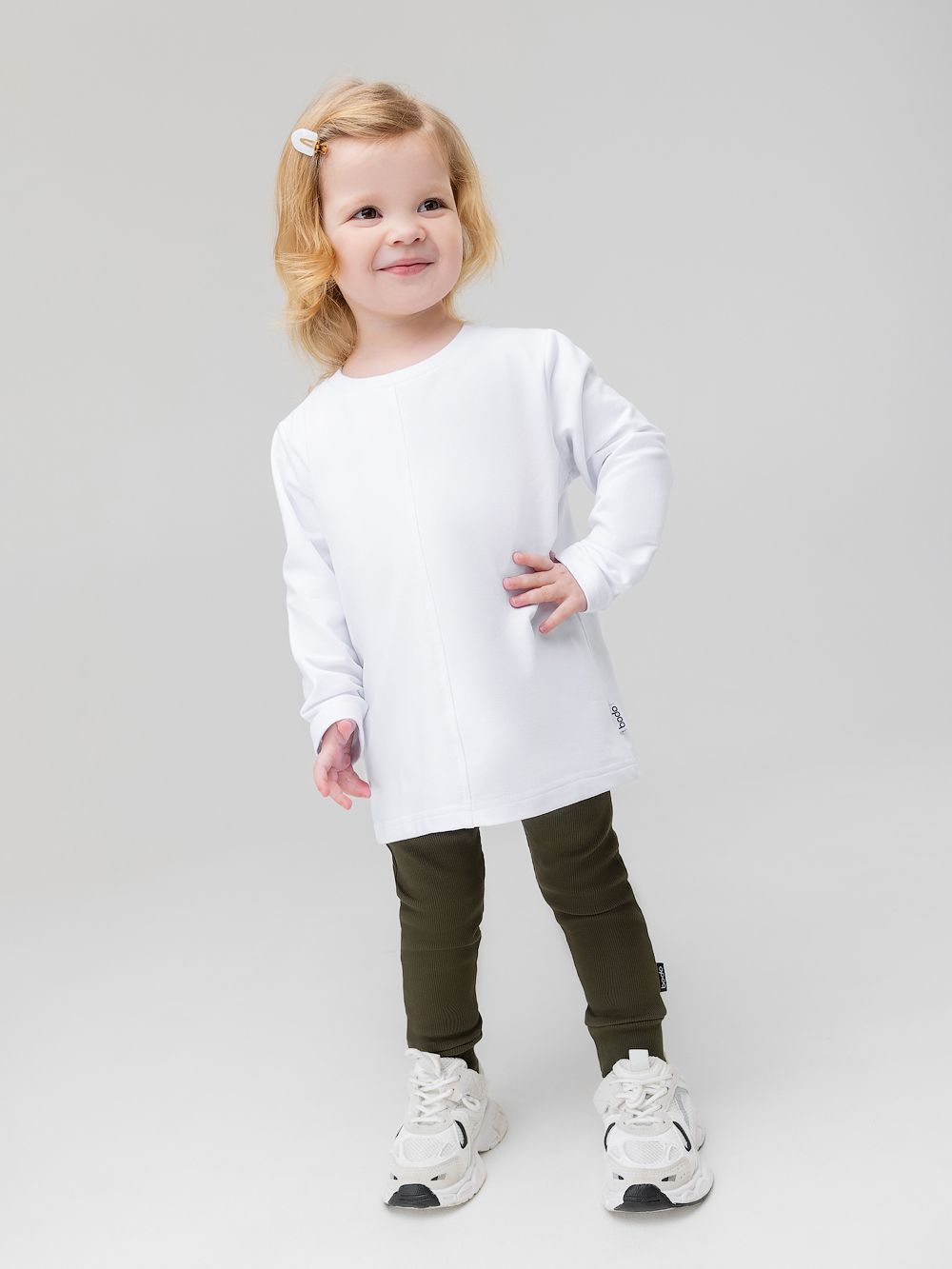 Лонгслив базовый - фото 2