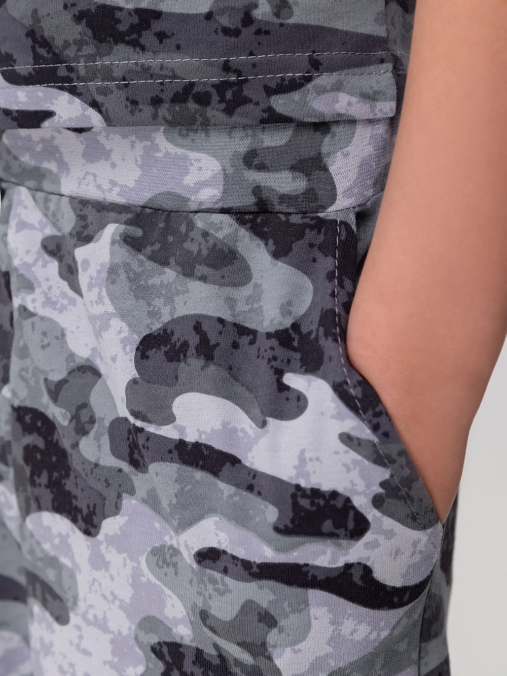 Костюм свободный с шортами - фото 6