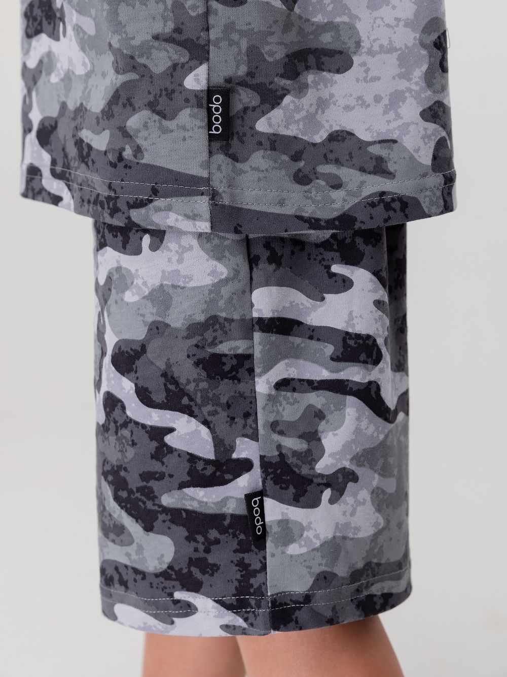 Костюм свободный с шортами - фото 7