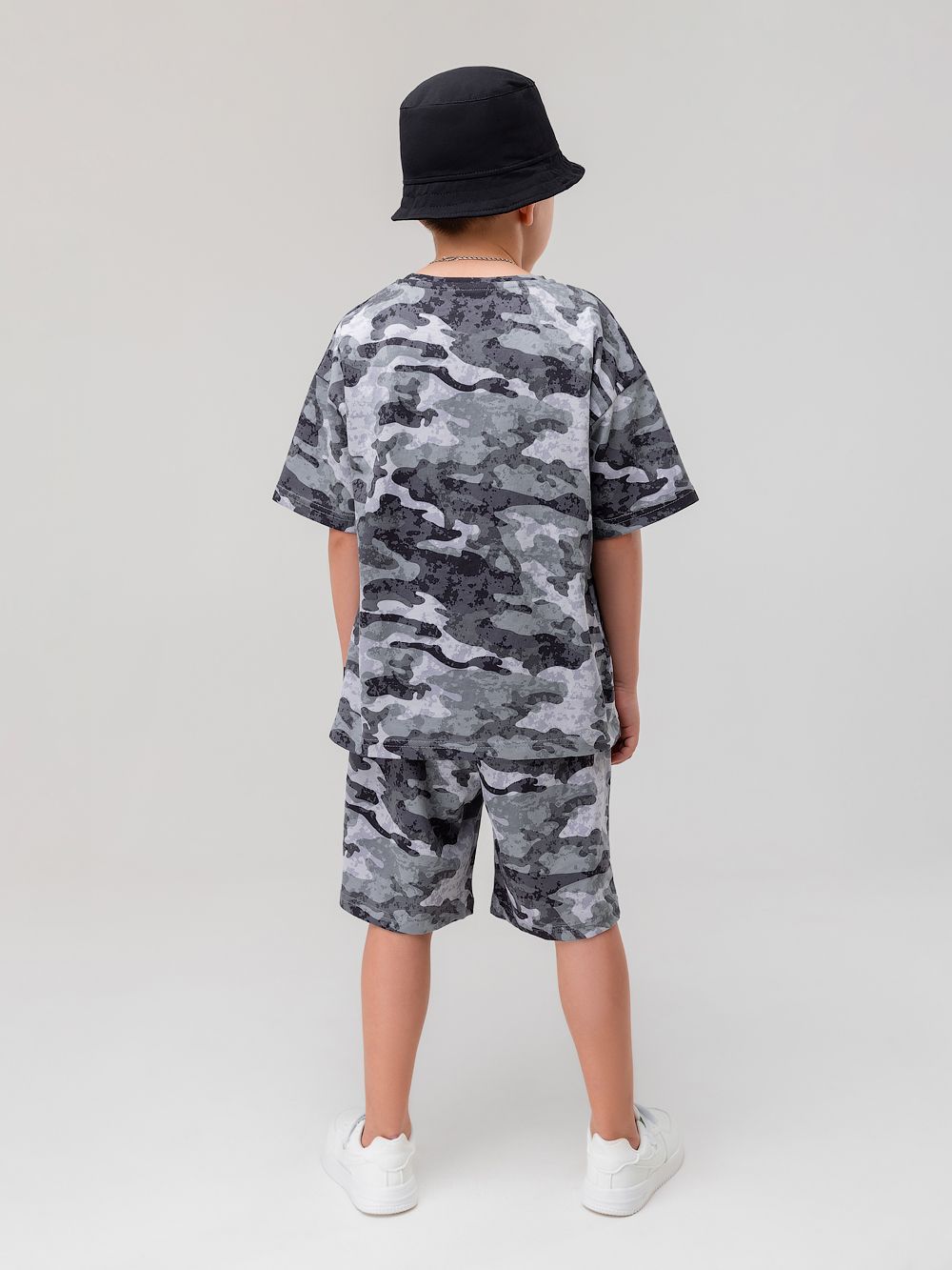 Костюм свободный с шортами - фото 8