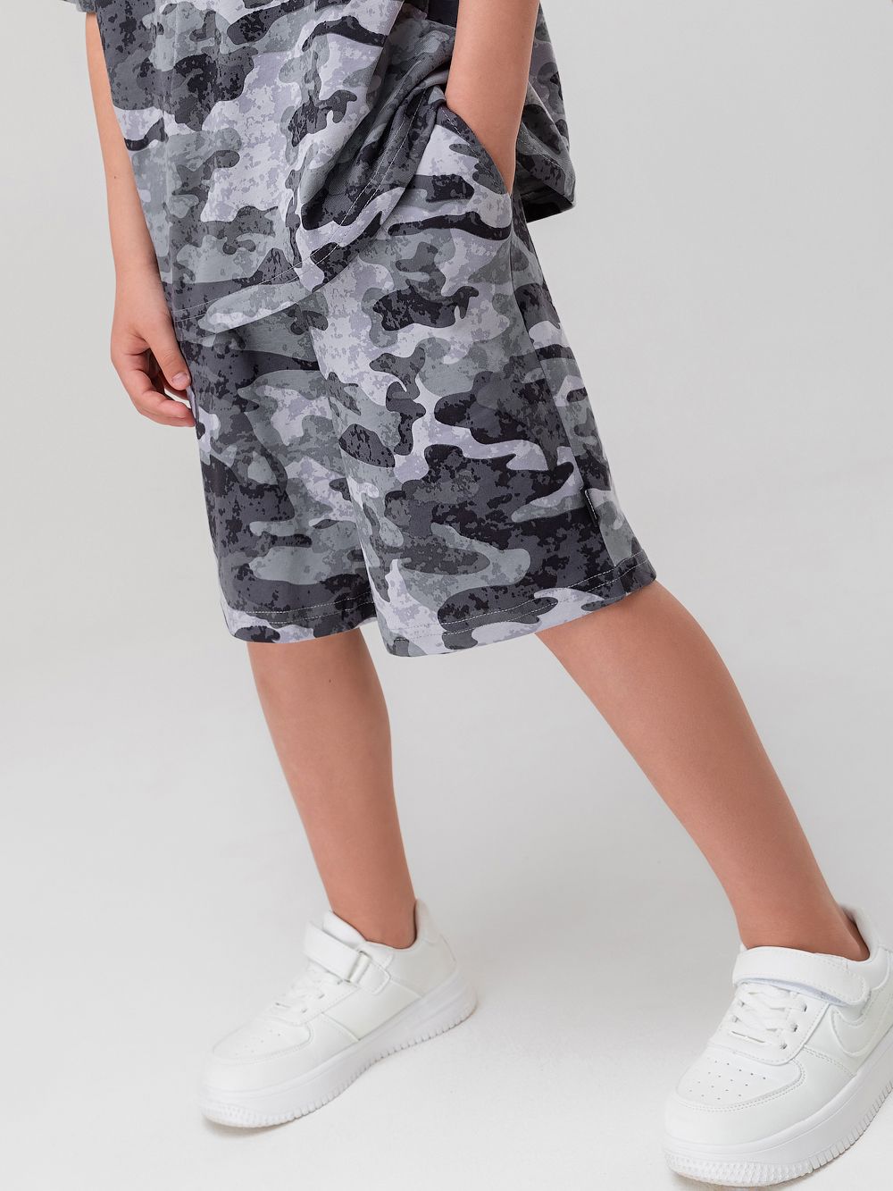 Костюм свободный с шортами - фото 9