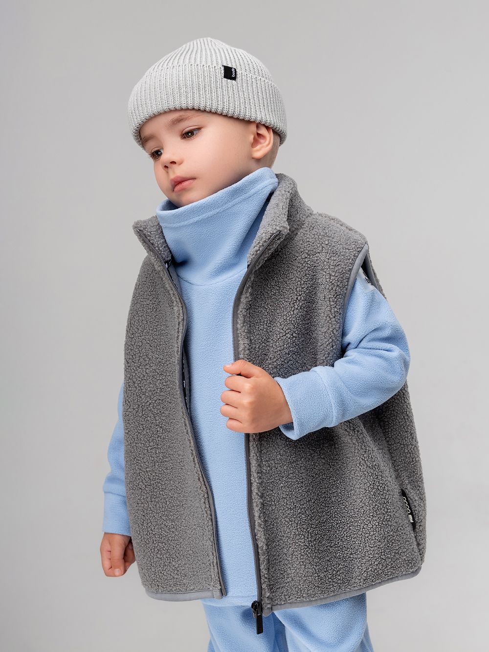 Жилет ТЭДДИ утеплённый - фото 1