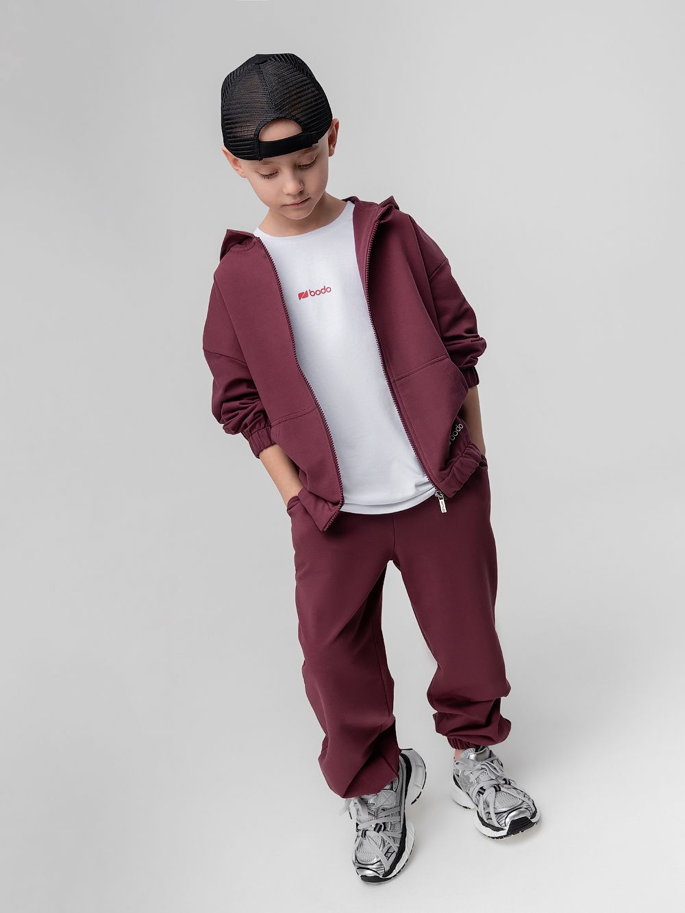 Костюм с толстовкой на молнии - фото 2