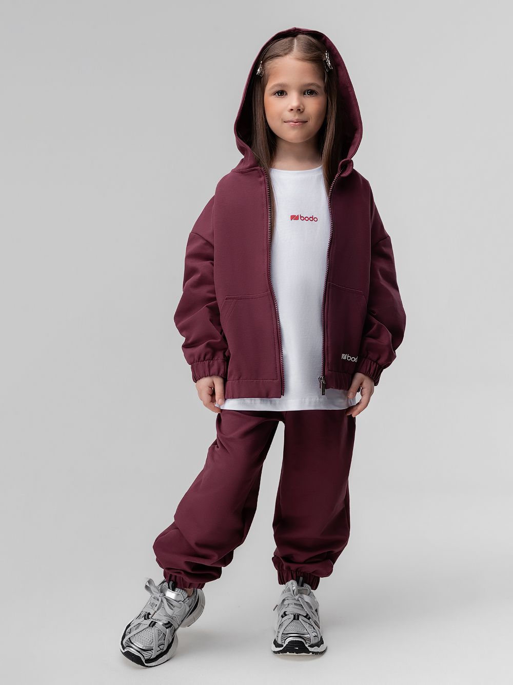 Костюм с толстовкой на молнии - фото 3