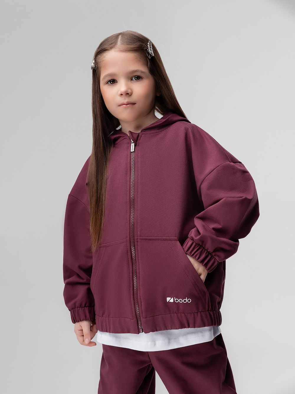 Костюм с толстовкой на молнии - фото 6