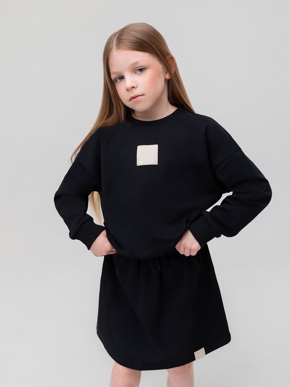 Костюм с юбкой - фото 3