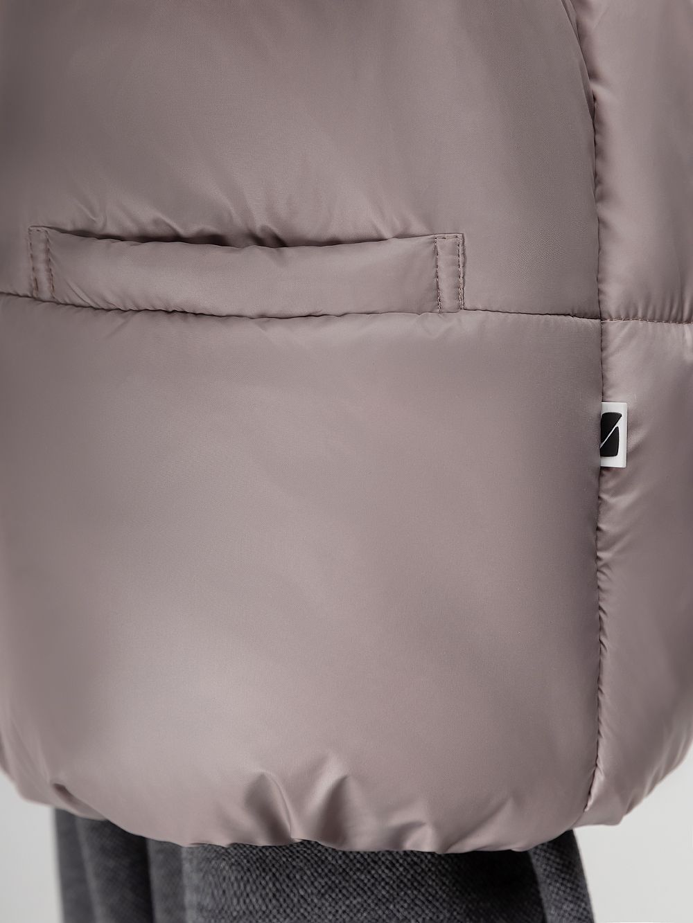 Жилет дутый утеплённый - фото 6