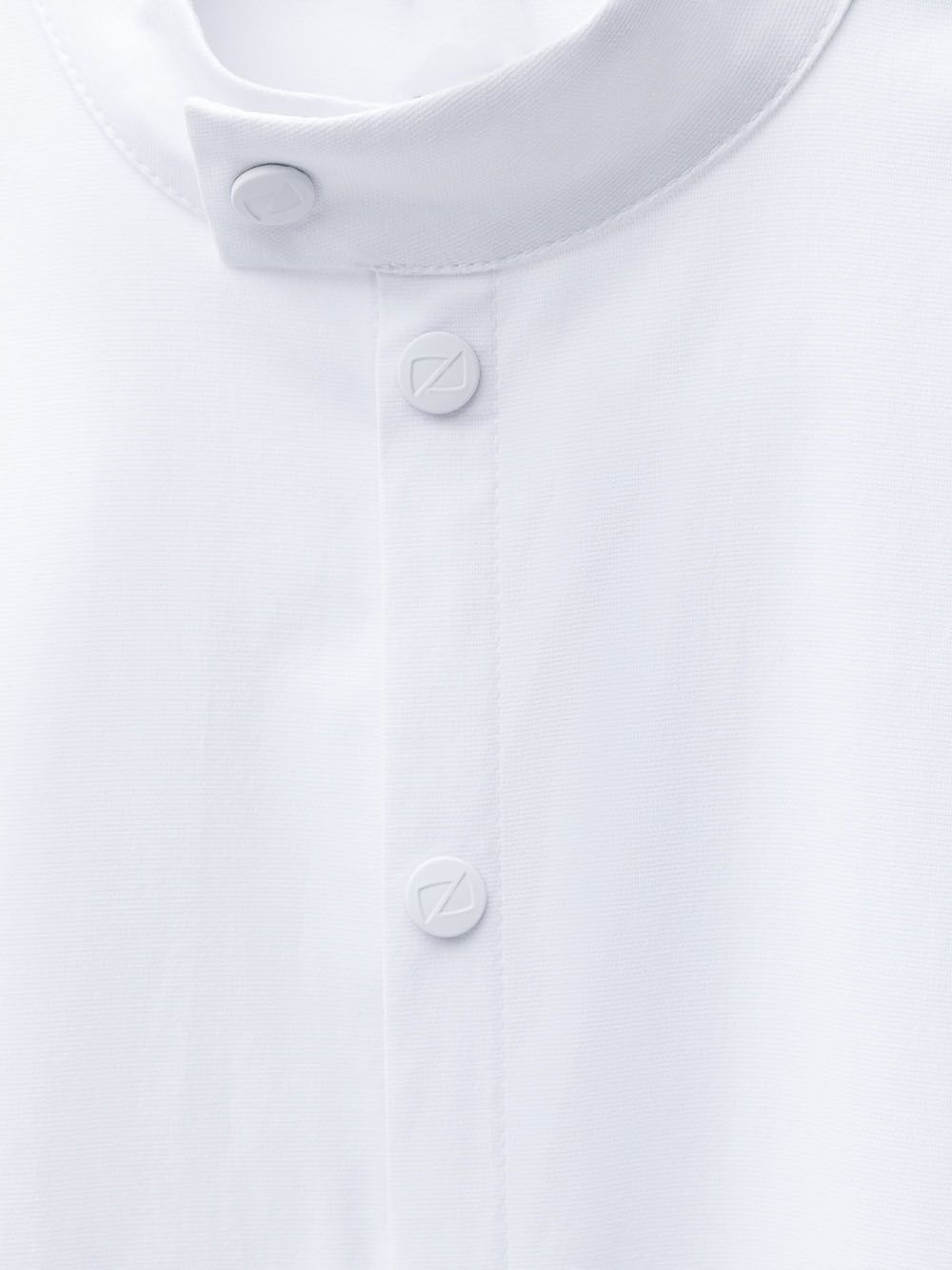 Рубашка с воротником стойкой - фото 6