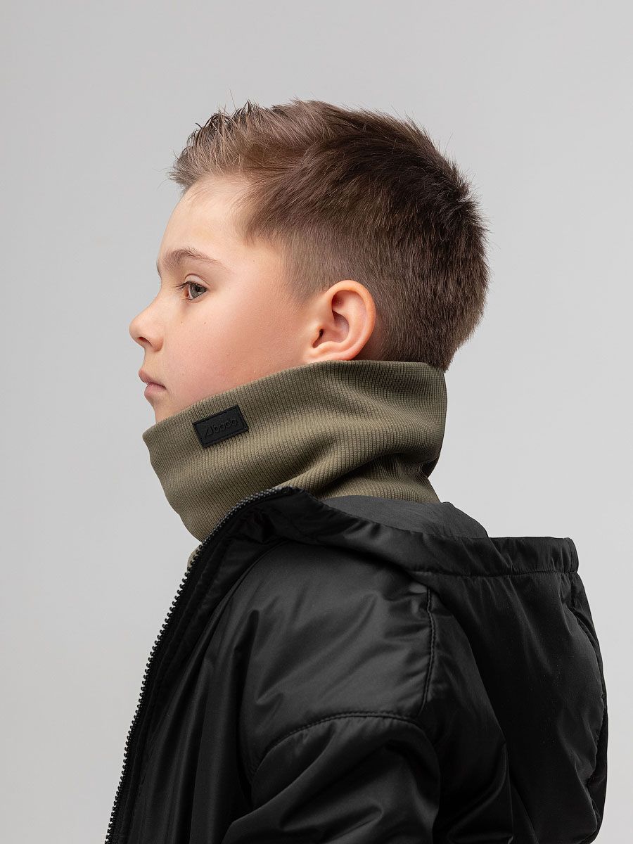 Шарф (Снуд) в рубчик - фото 2