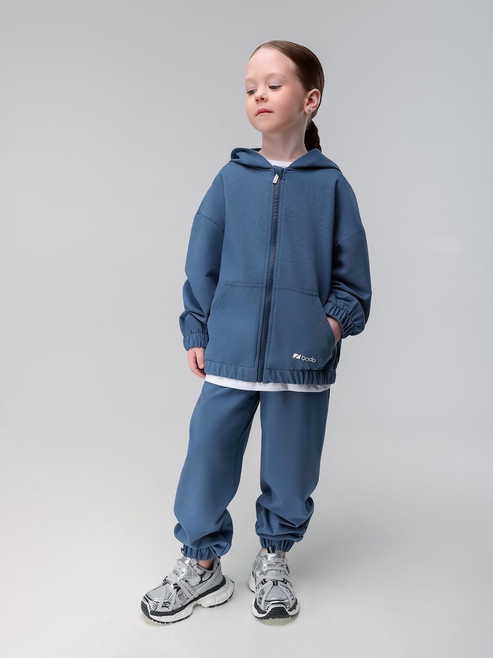 Костюм с толстовкой на молнии - фото 3