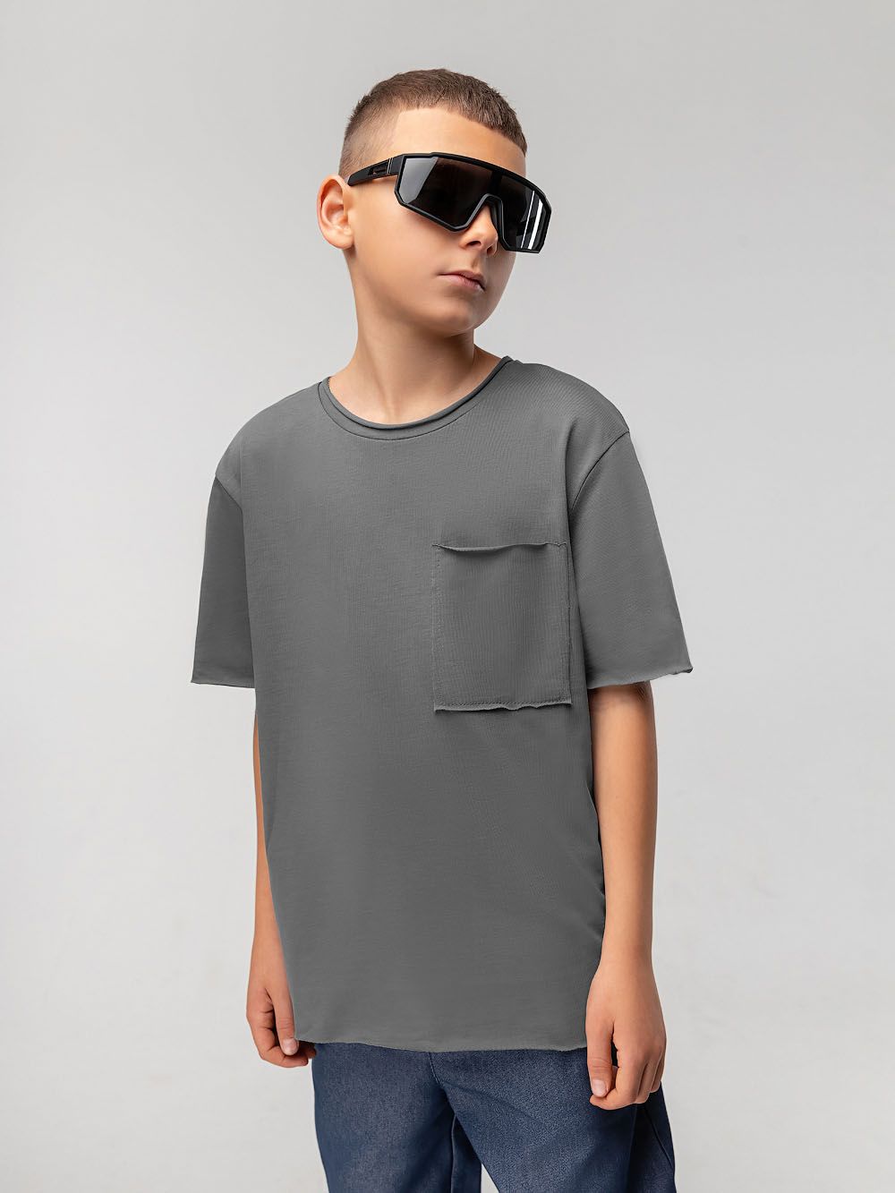 Футболка с необработанными краями - фото 3