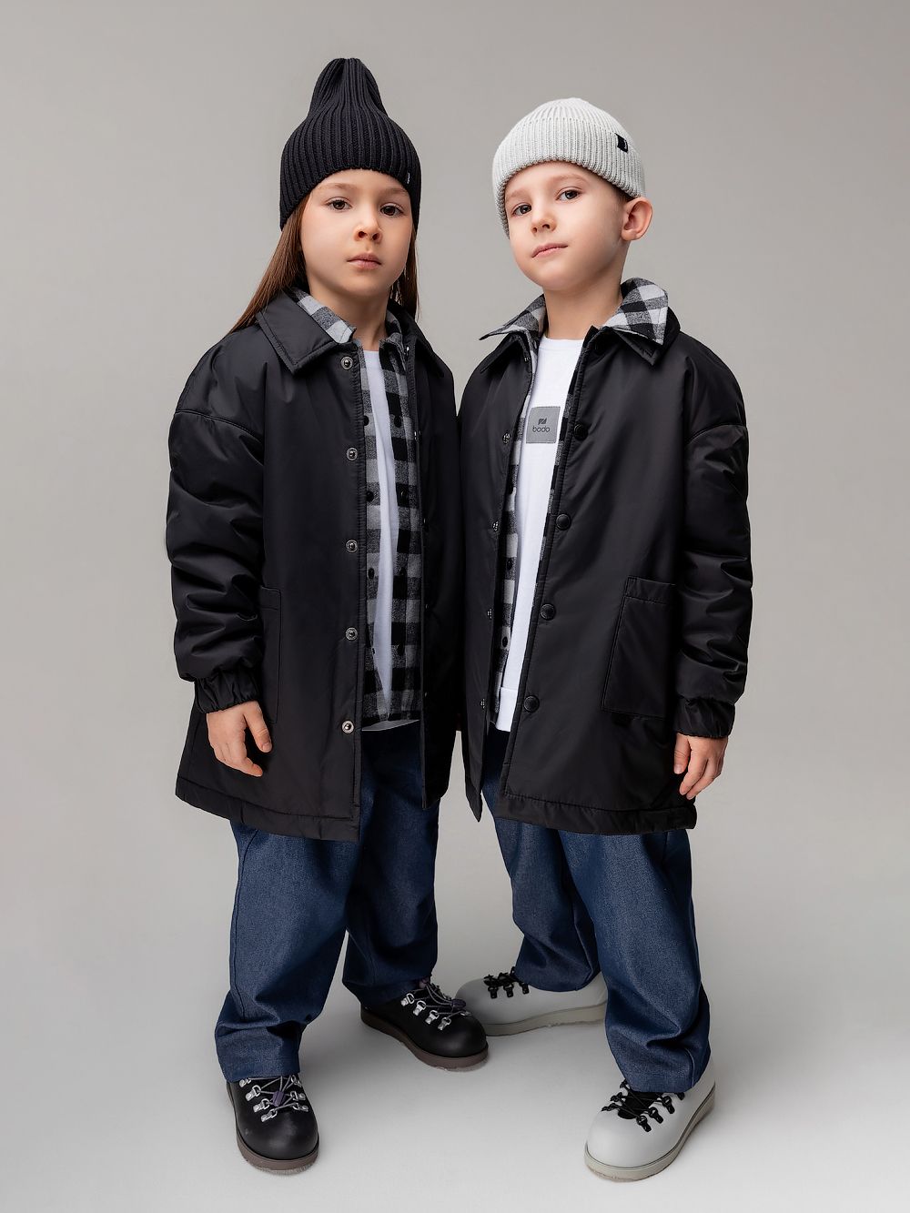 Куртка с матовым эффектом - фото 2