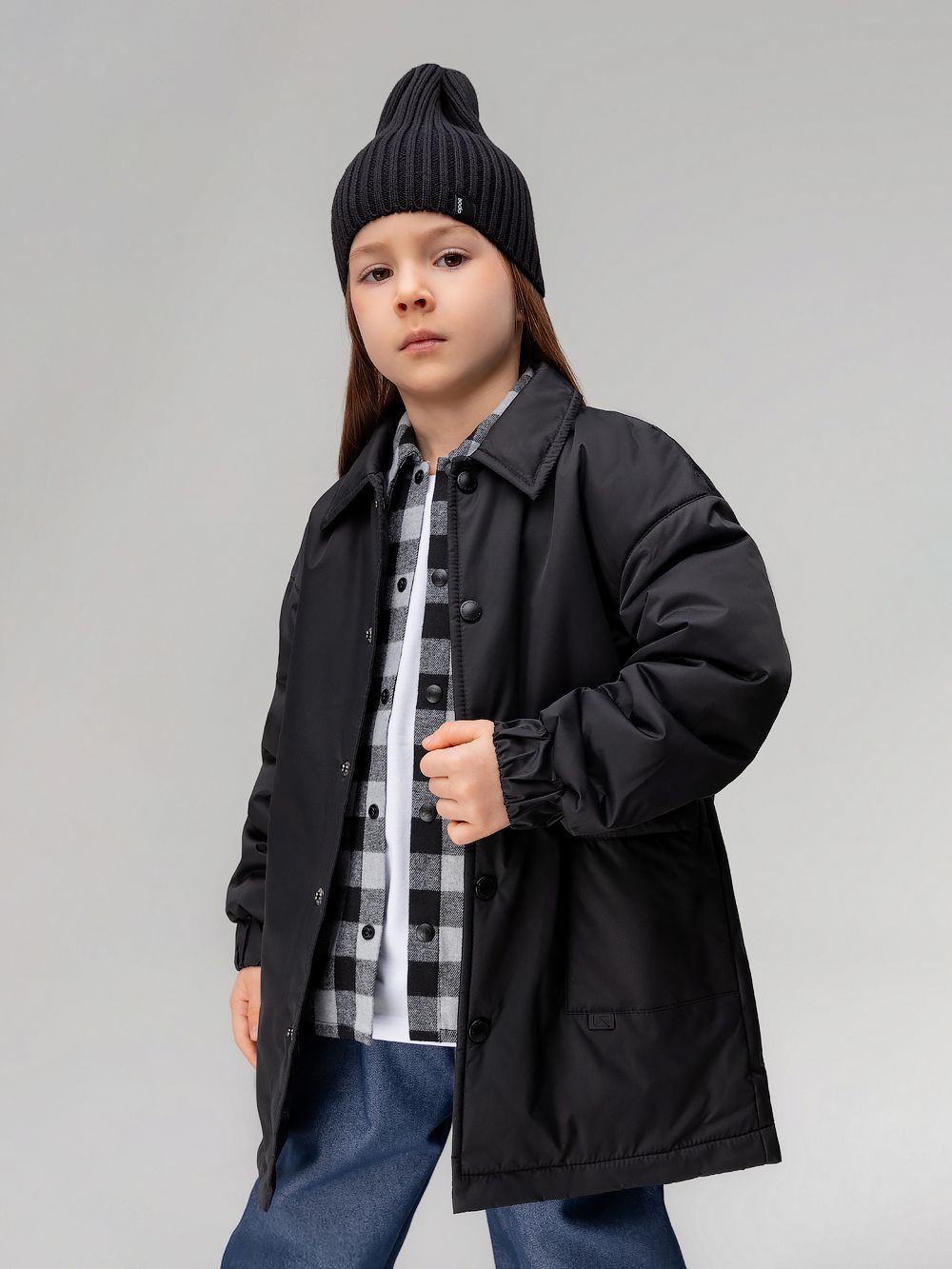 Куртка с матовым эффектом - фото 3