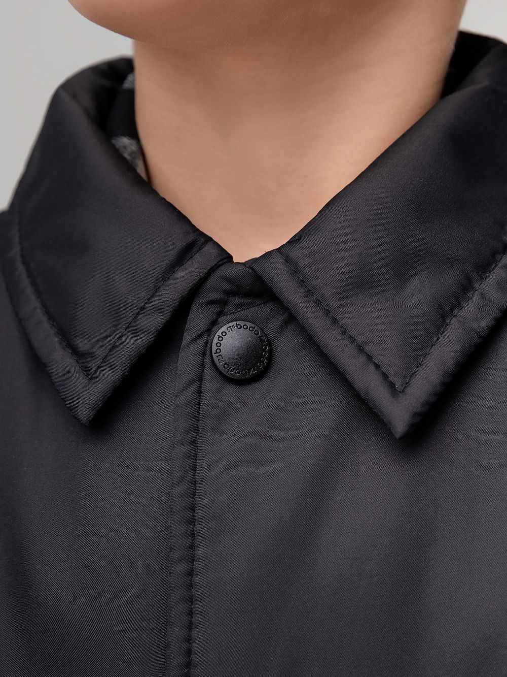 Куртка с матовым эффектом - фото 4