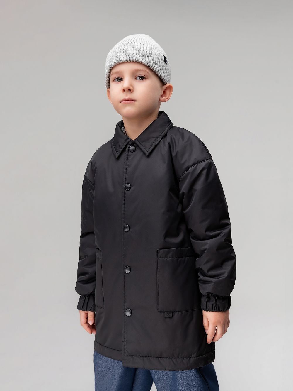 Куртка с матовым эффектом - фото 1