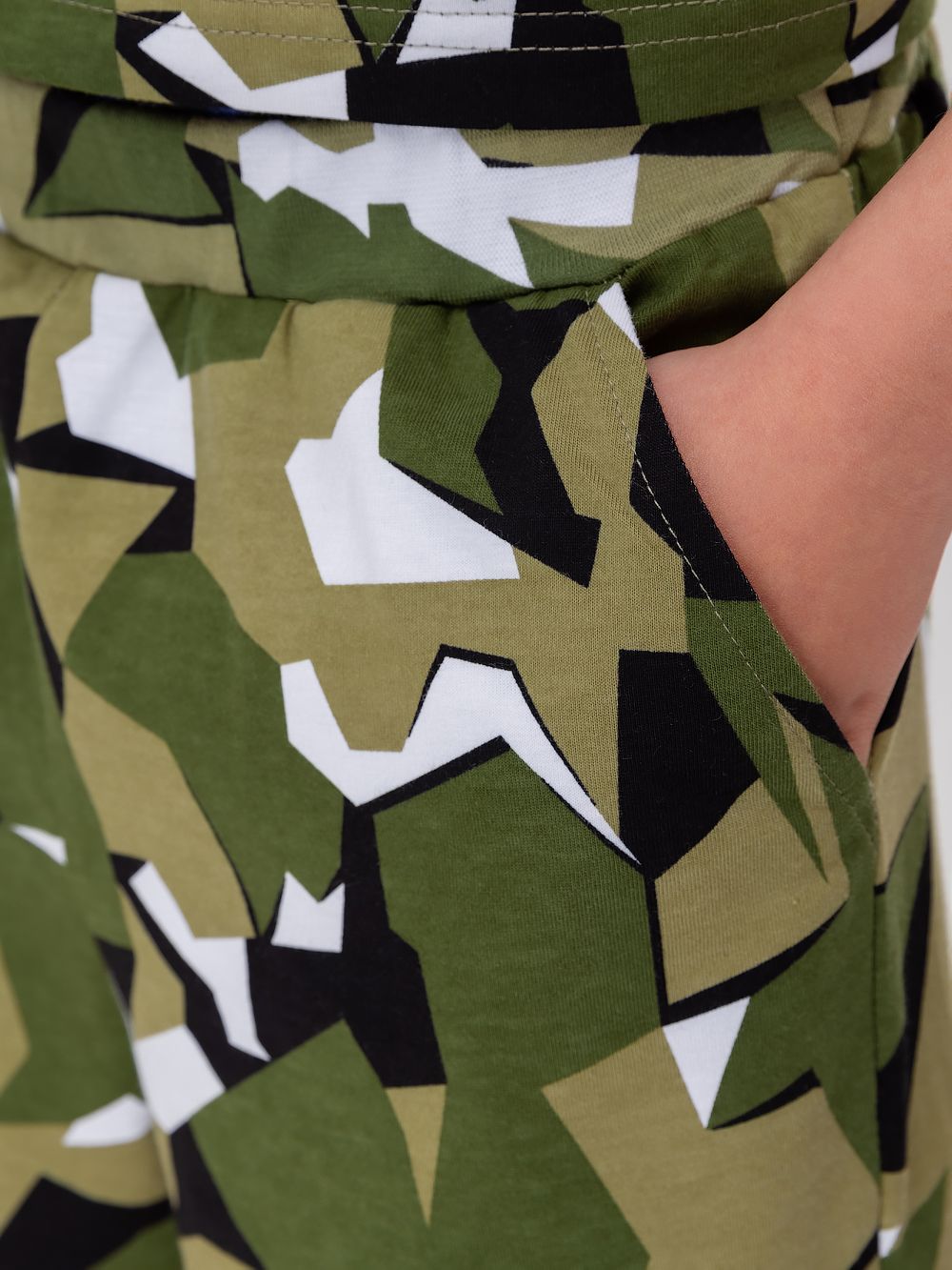 Костюм свободный с шортами - фото 5