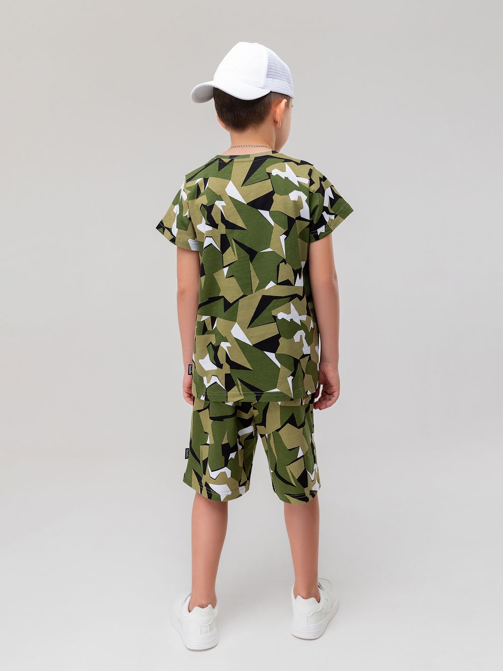 Костюм свободный с шортами - фото 7