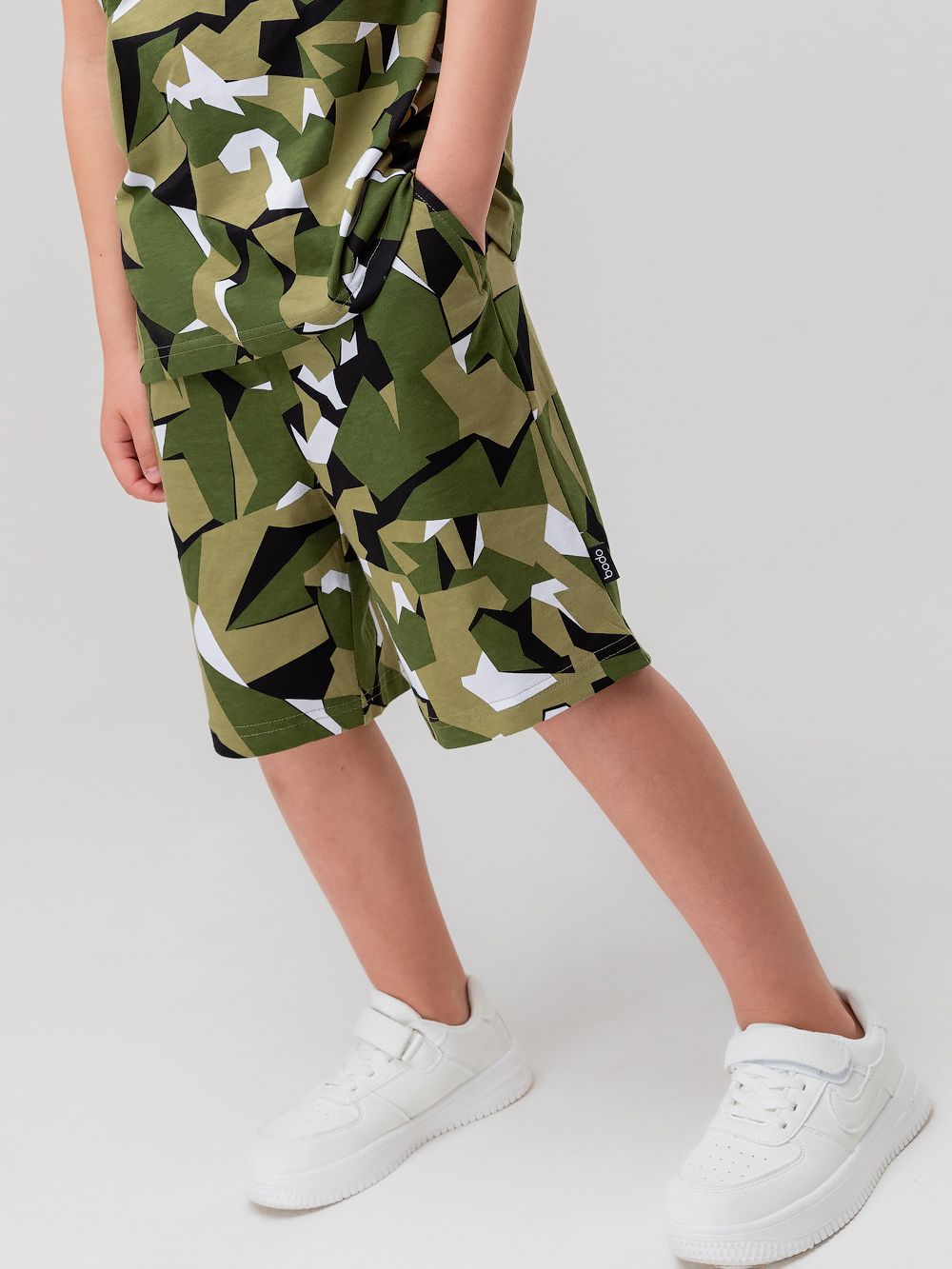 Костюм свободный с шортами - фото 8