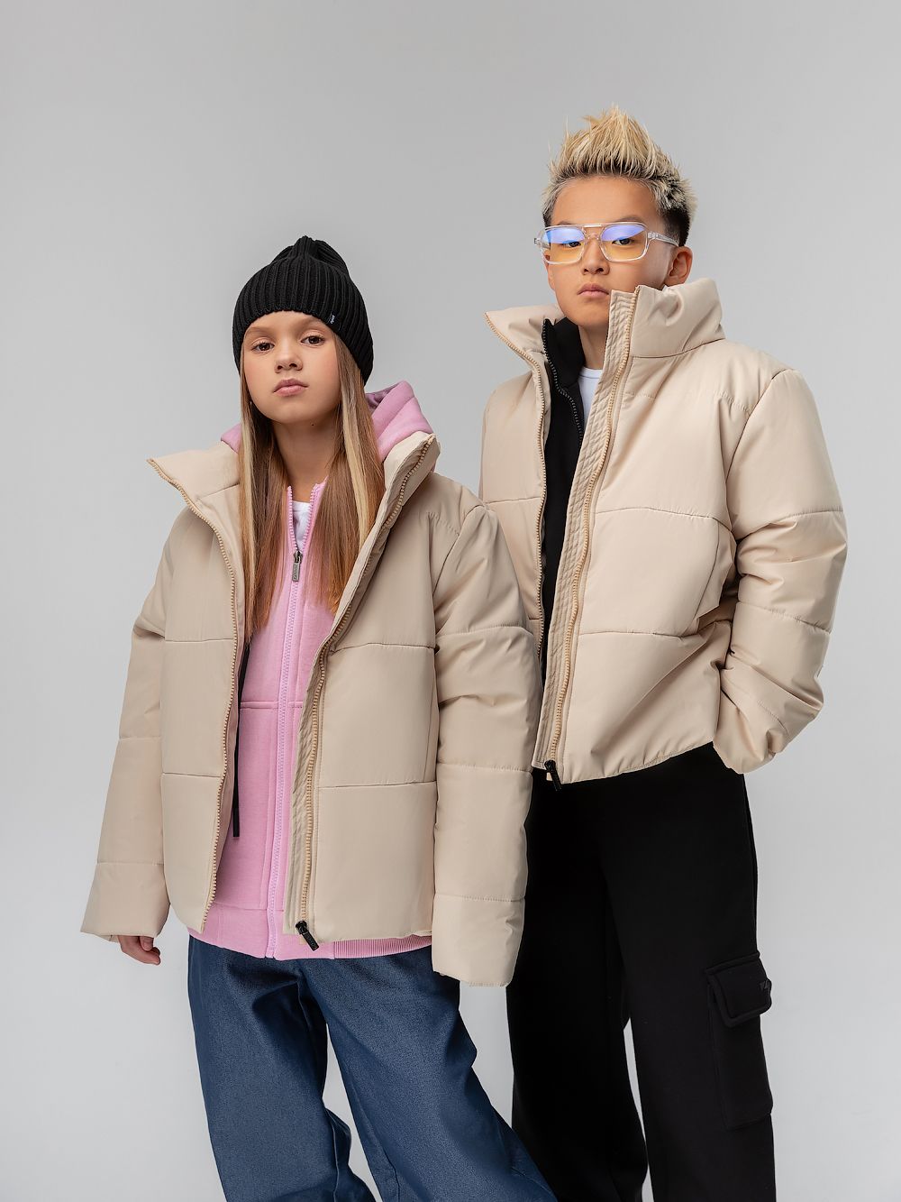 Куртка с воротником стойкой - фото 1