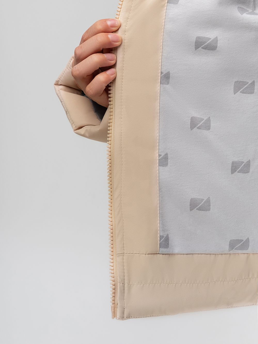 Куртка с воротником стойкой - фото 5