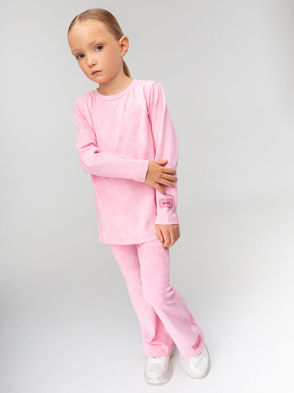 Костюм с брюками клёш - фото 3