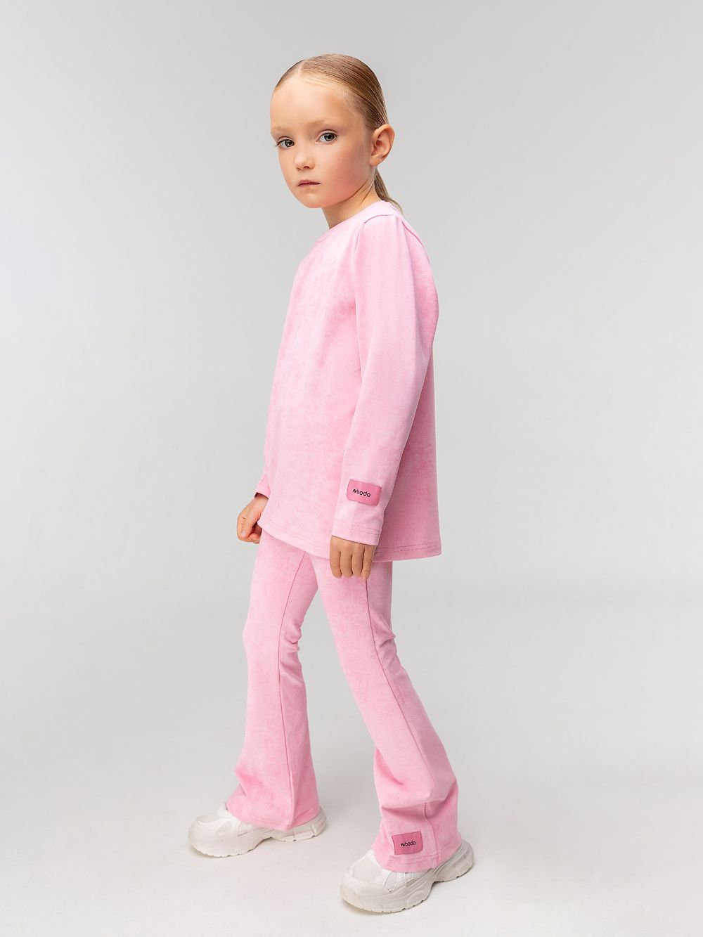 Костюм с брюками клёш - фото 5