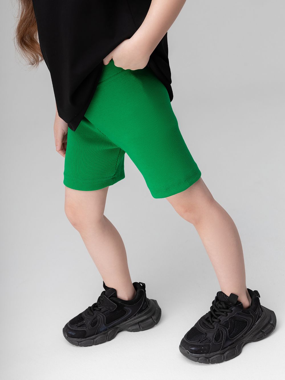 Велосипедки в рубчик - фото 4