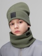 Комплект (шапка, снуд) с ПВХ нашивкой