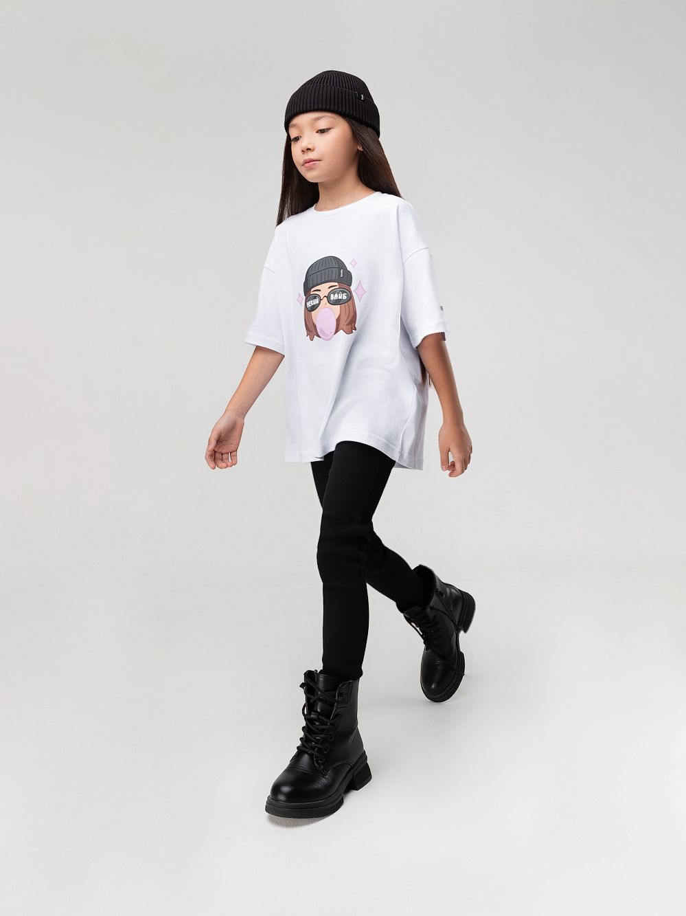 Леггинсы в рубчик - фото 10