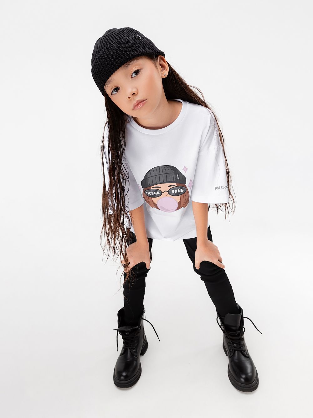 Леггинсы в рубчик - фото 1