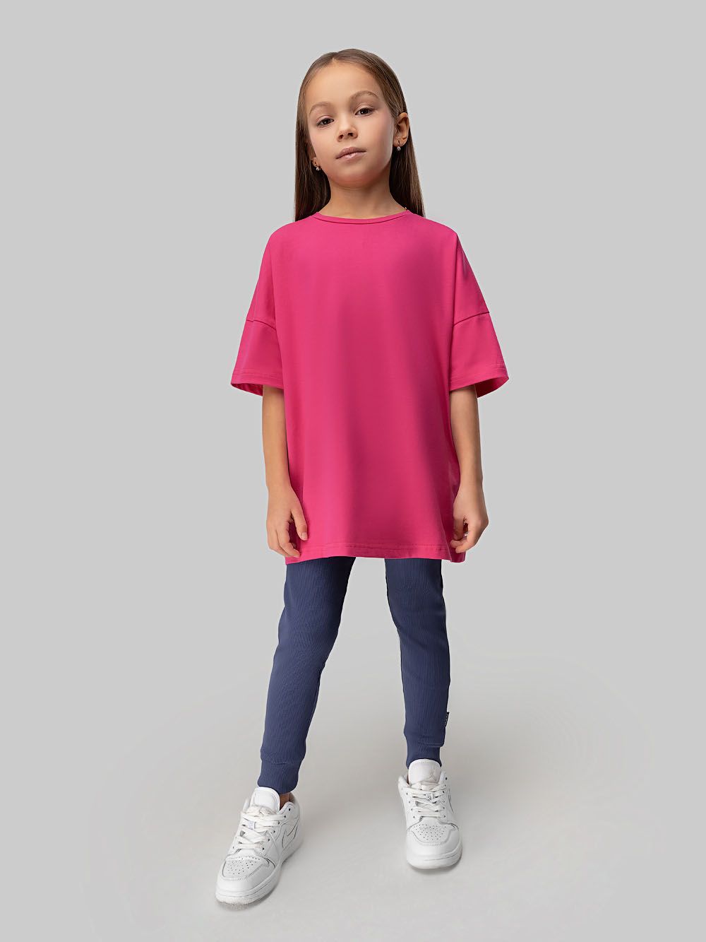 Леггинсы в рубчик - фото 1