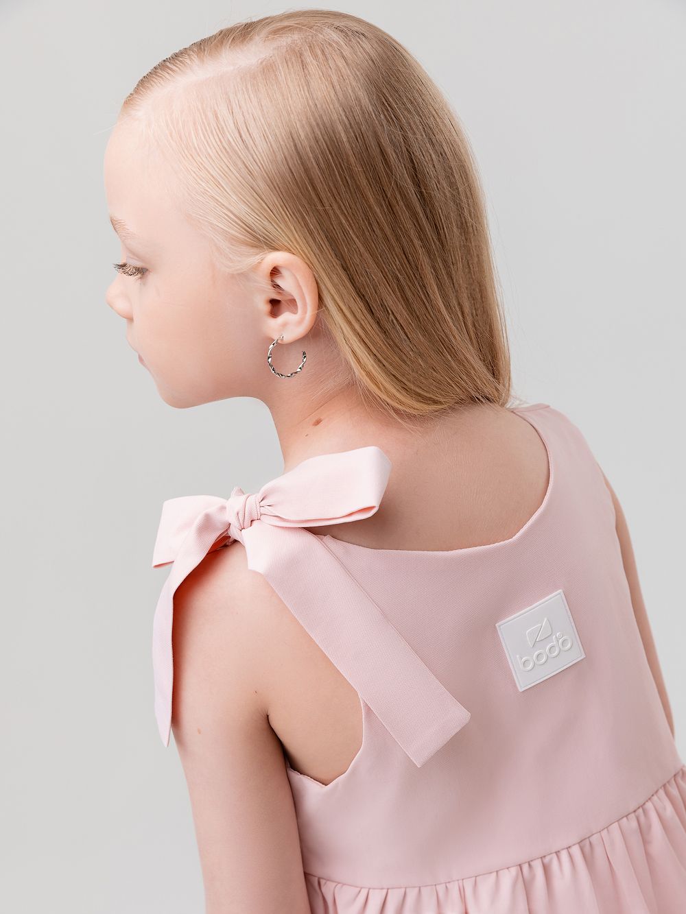 Сарафан с бантом на завязках - фото 6