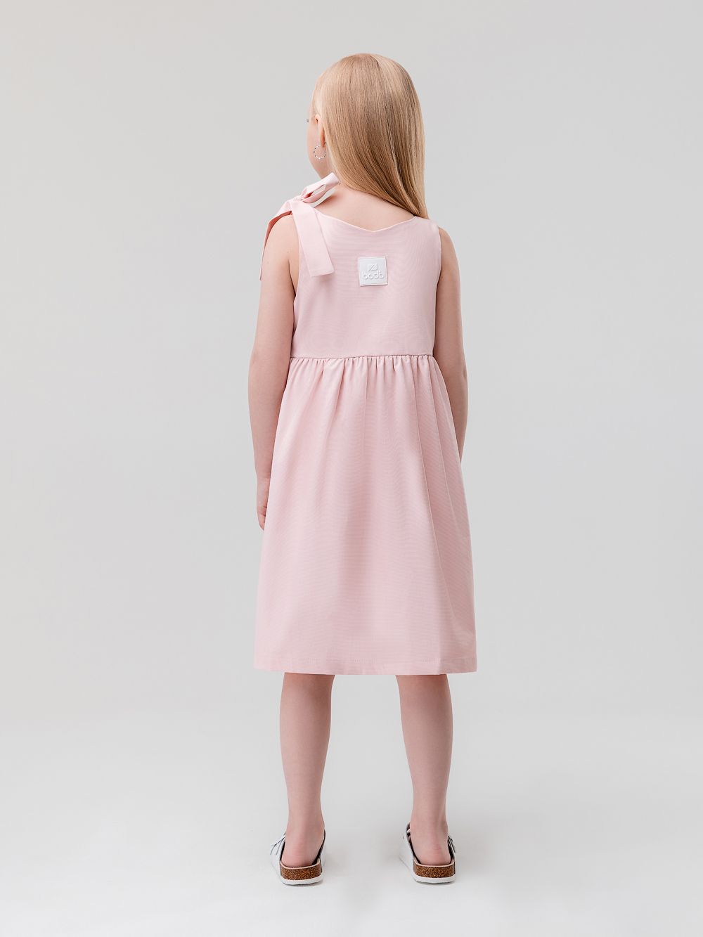 Сарафан с бантом на завязках - фото 7