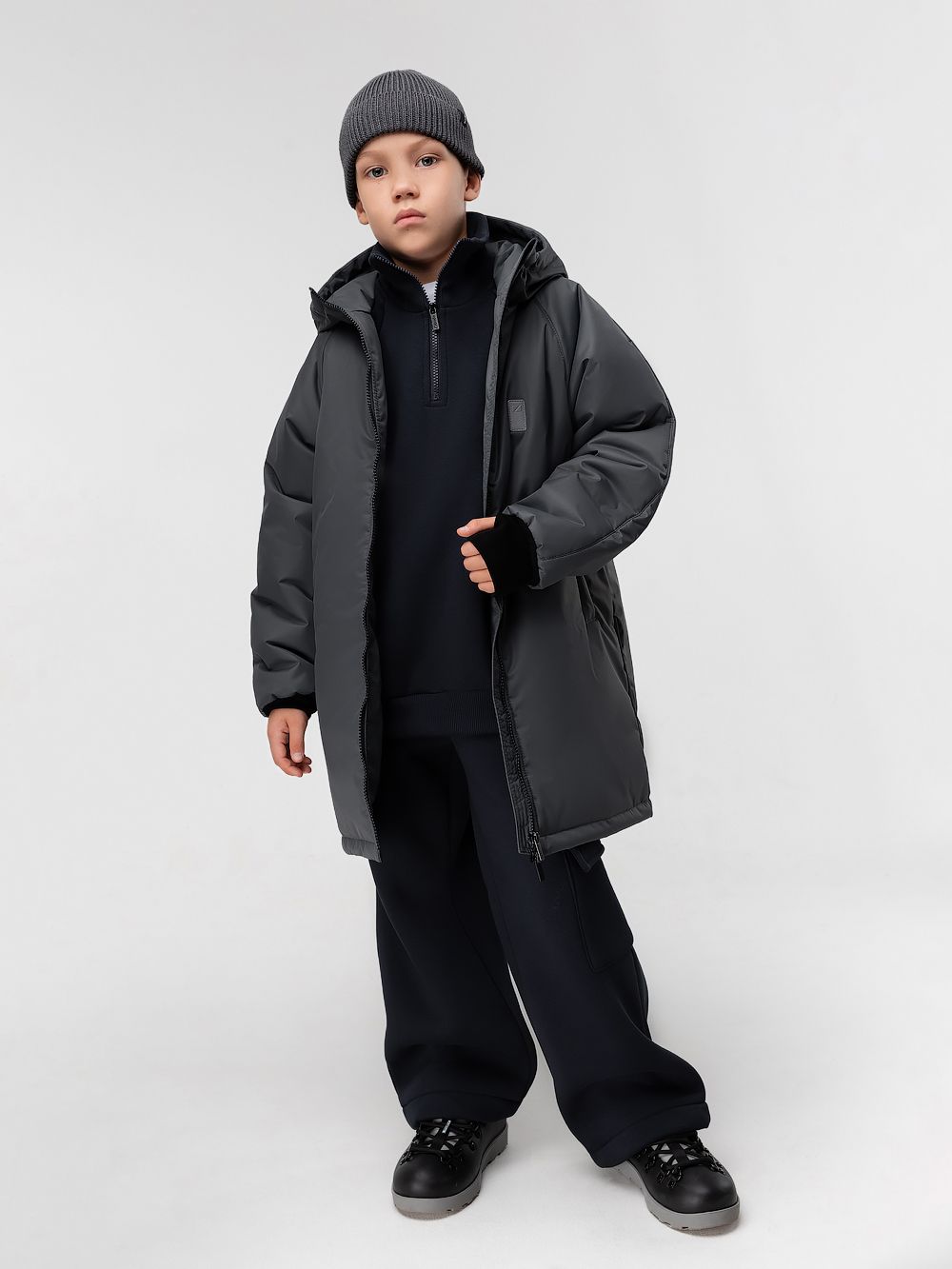 Утеплённое пальто - фото 3