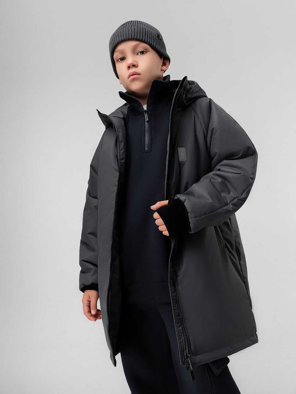 Утеплённое пальто - фото 4