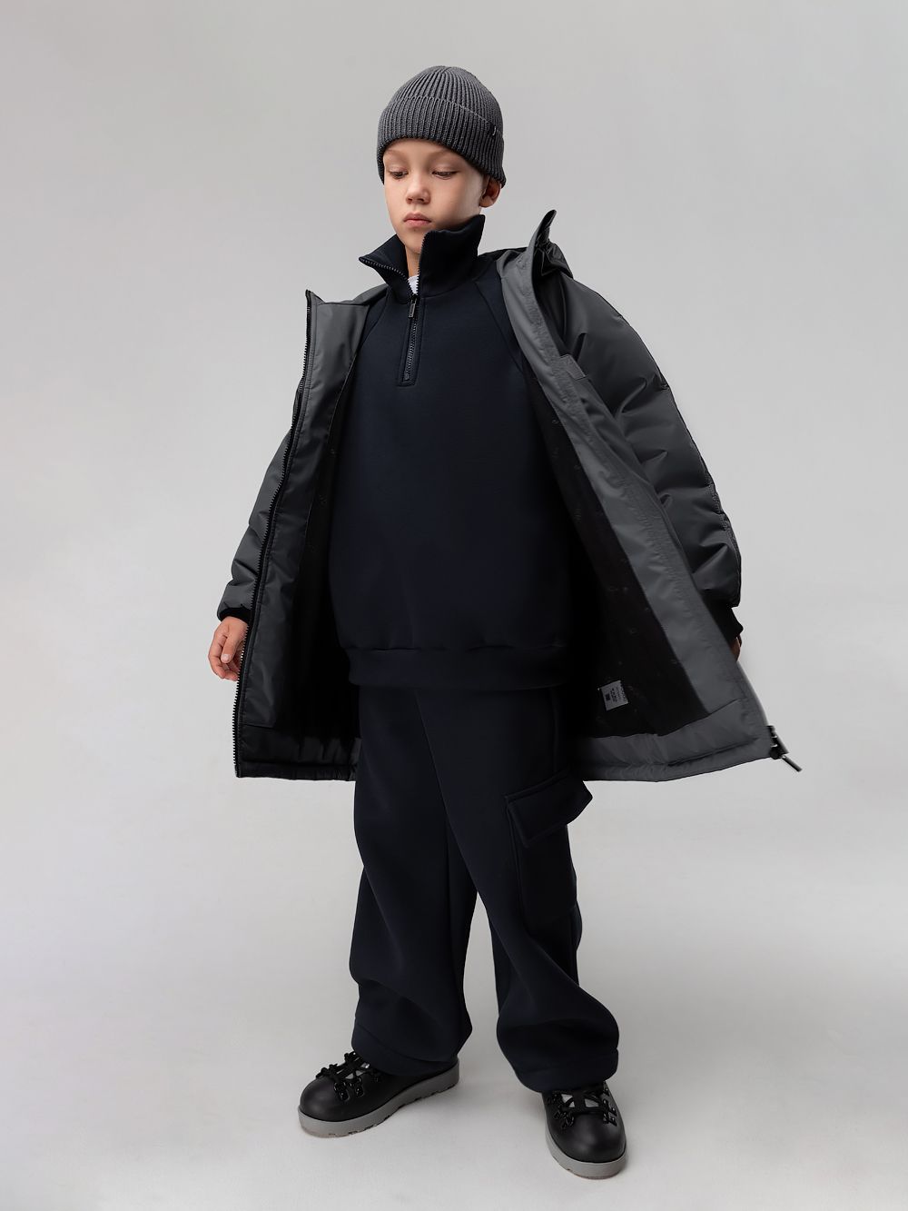 Утеплённое пальто - фото 5