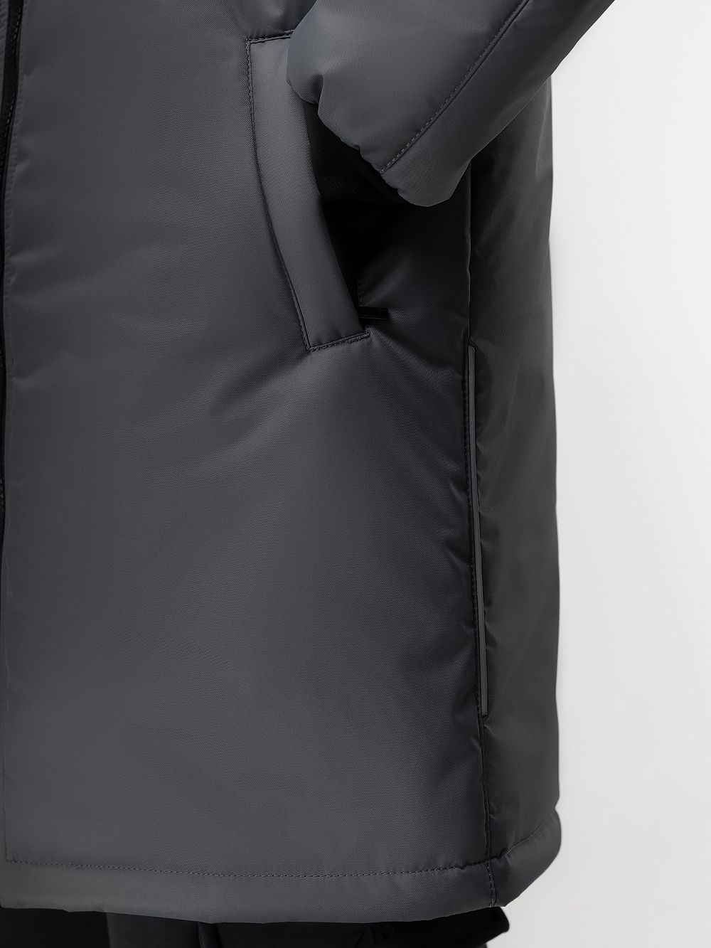 Утеплённое пальто - фото 8