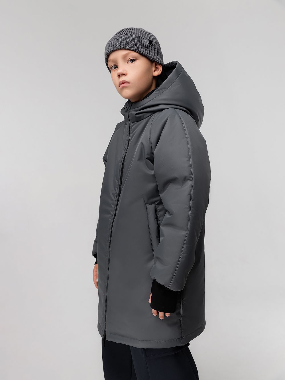 Утеплённое пальто - фото 11