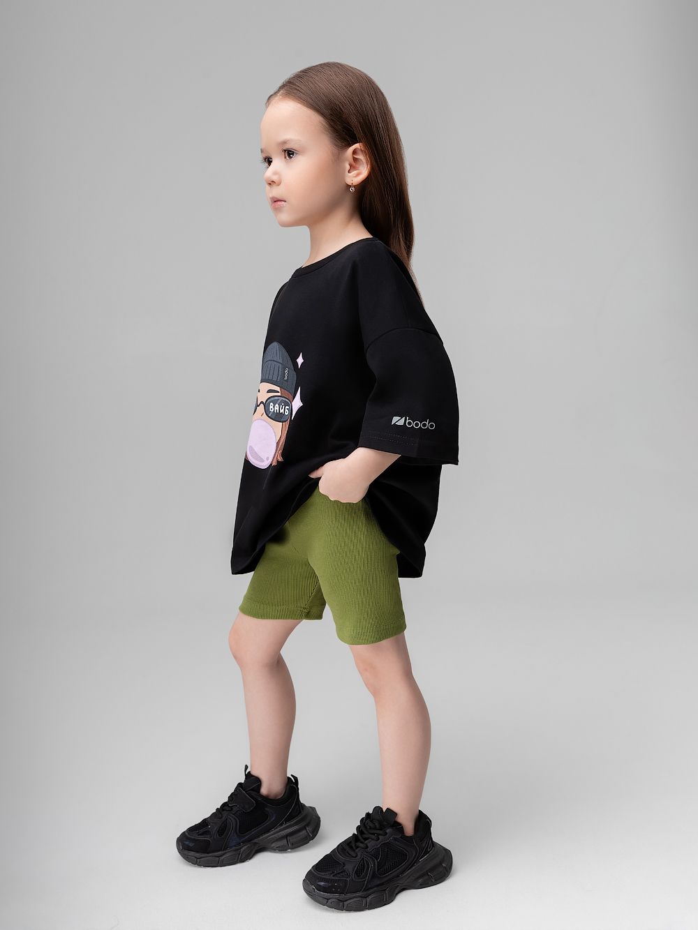 Велосипедки в рубчик - фото 2