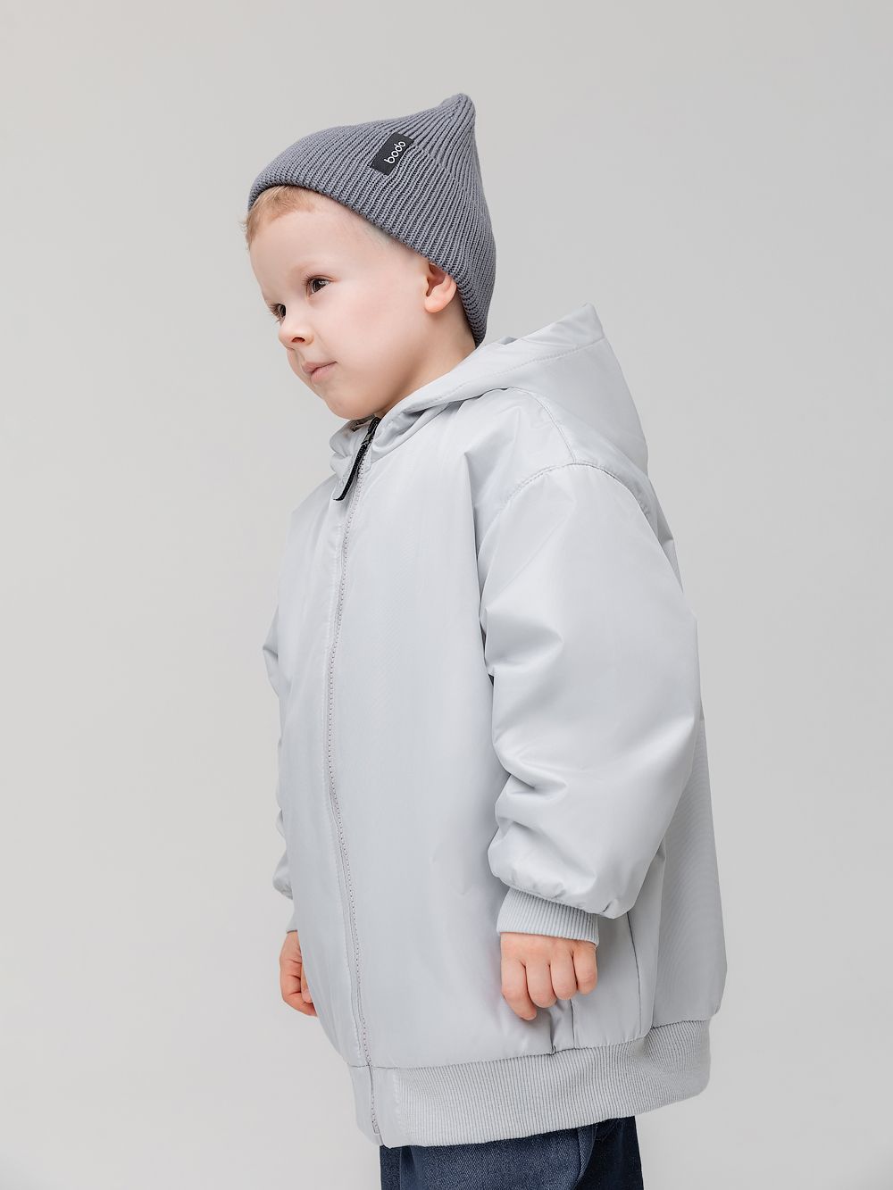 Бомбер с капюшоном - фото 7