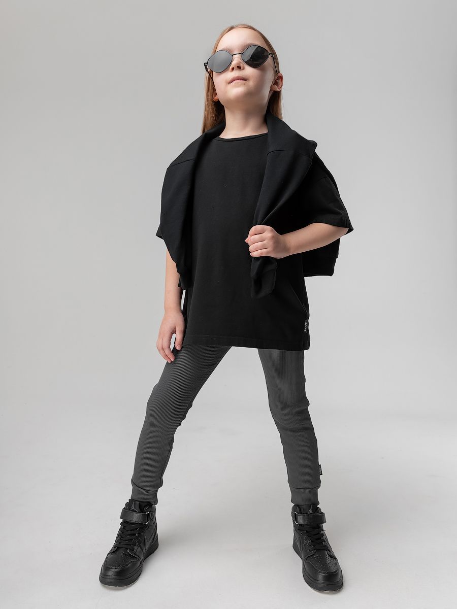 Леггинсы в рубчик - фото 2