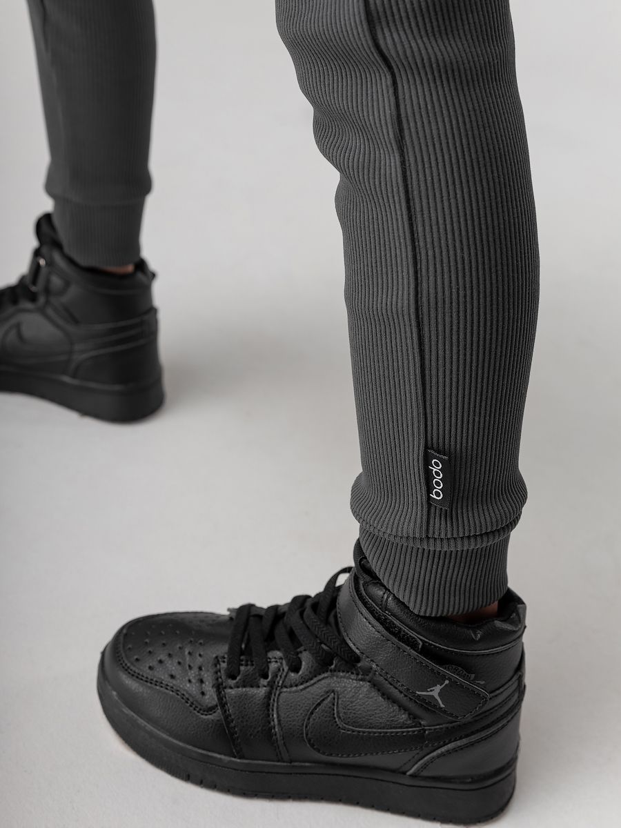 Леггинсы в рубчик - фото 5