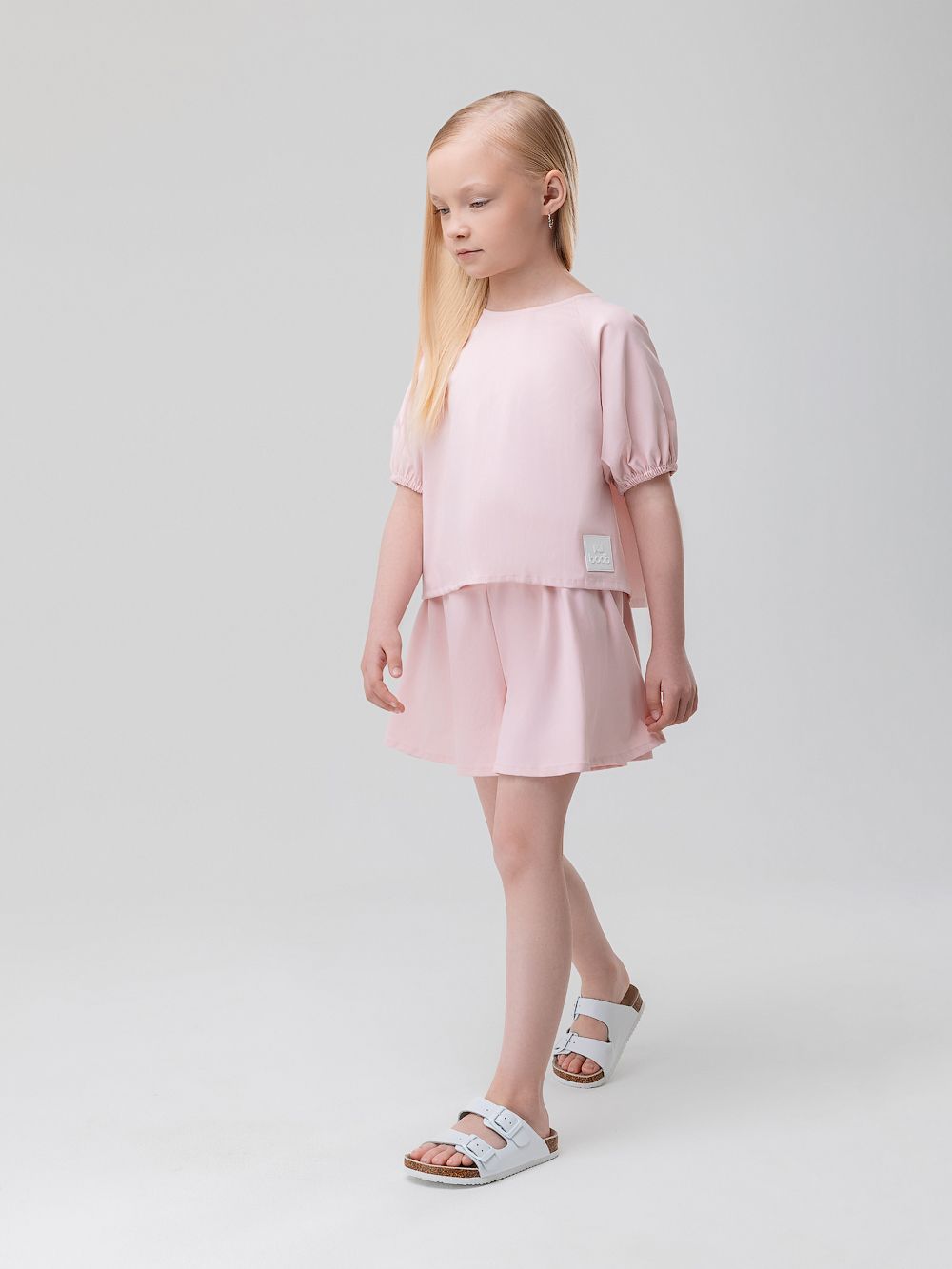 Костюм с укороченной рубашкой - фото 3