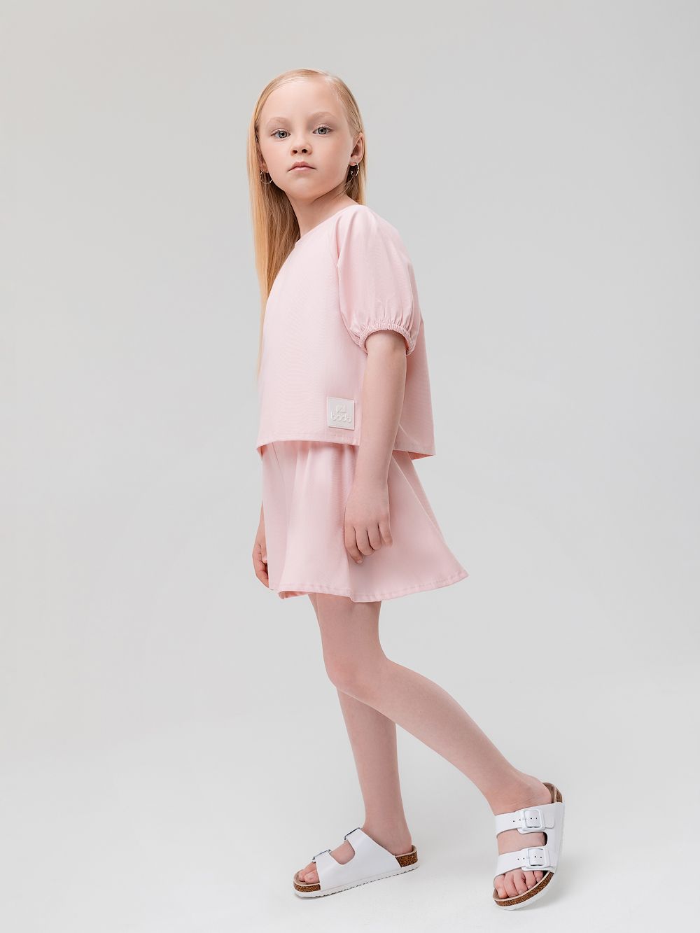 Костюм с укороченной рубашкой - фото 6