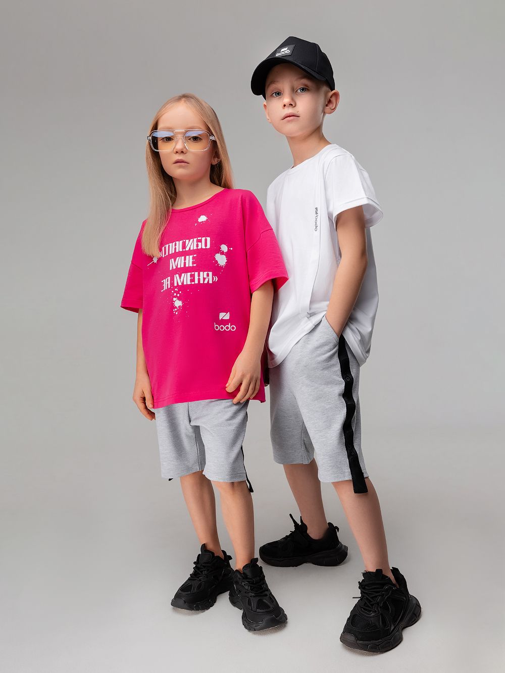 Шорты с брендированной лентой - фото 2