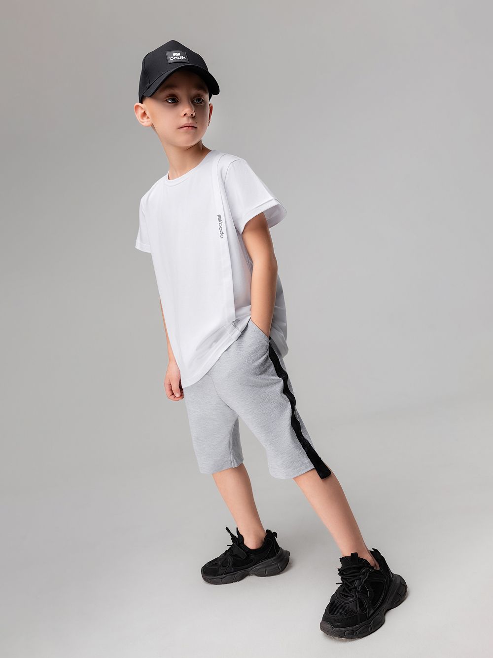 Шорты с брендированной лентой - фото 3